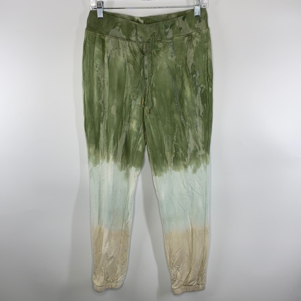 Young Fabulous & Broke Ombre Green Joggers Size Medium